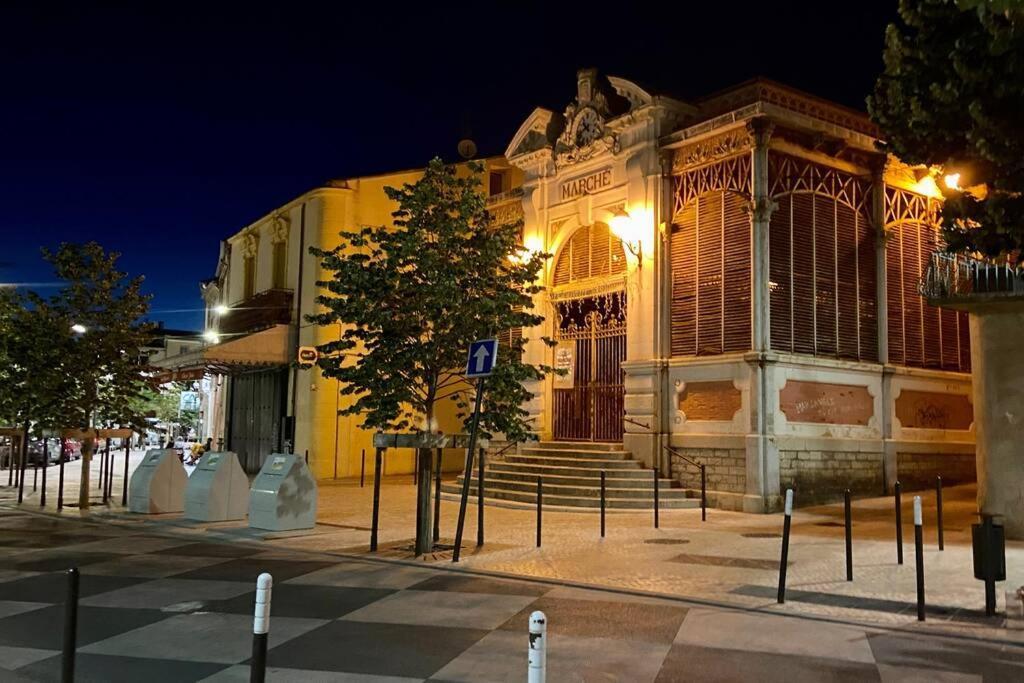 Le Saint Val, Appartement 3 Pieces Clim Poussan ภายนอก รูปภาพ