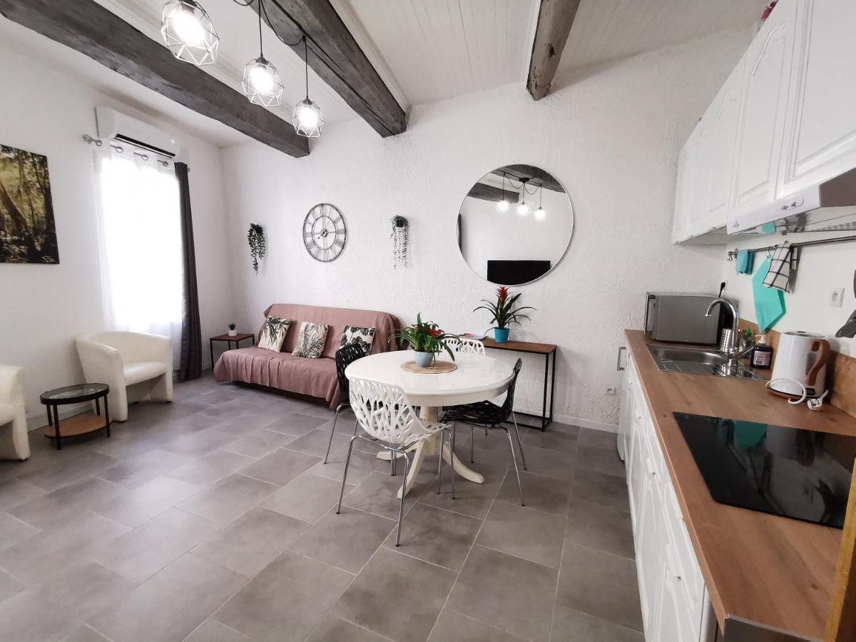 Le Saint Val, Appartement 3 Pieces Clim Poussan ภายนอก รูปภาพ