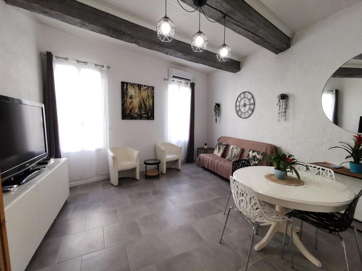 Le Saint Val, Appartement 3 Pieces Clim Poussan ภายนอก รูปภาพ
