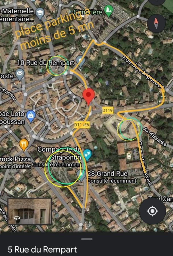 Le Saint Val, Appartement 3 Pieces Clim Poussan ภายนอก รูปภาพ